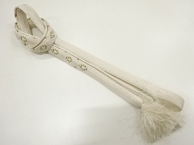 JAPANESE KIMONO / HAND-TIED OBIJIME CORD